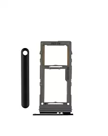 [SP-S9P-SCT-BK] Sim Card Tray For Samsung Galaxy S9 / S9 Plus (Black) (Premium)