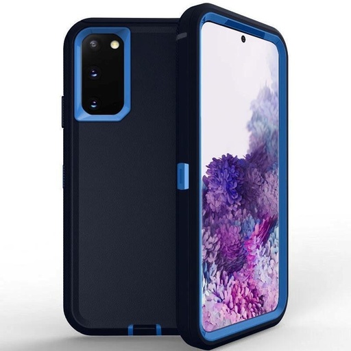 [CS-A02S-OBD-DBLBL] DualPro Protector Case for Galaxy A02S - Dark Blue & Blue