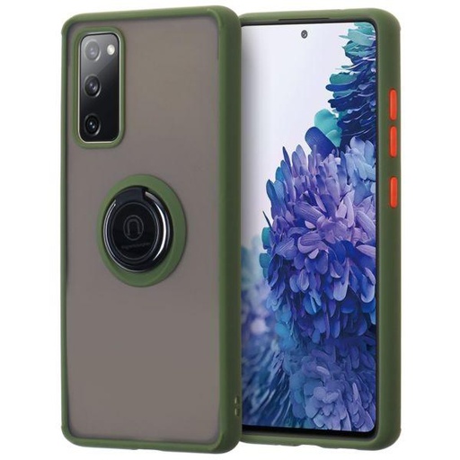[CS-A225G-MTR-AGR] Matte Ring Case for Galaxy A22 5G - Army Green