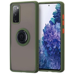 [CS-A725G-MTR-NAGR] Matte Ring Case for Galaxy A72 5G - Navy Green