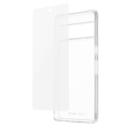 [CM051092] Case-mate - Protection Pack Tough Case And Glass Screen Protector For Google Pixel 7a - Clear