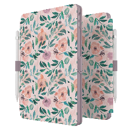 [138655-9361] Speck - Balance Folio Case For Apple Ipad 10.2 - Watercolor Roses And Washed Lilac