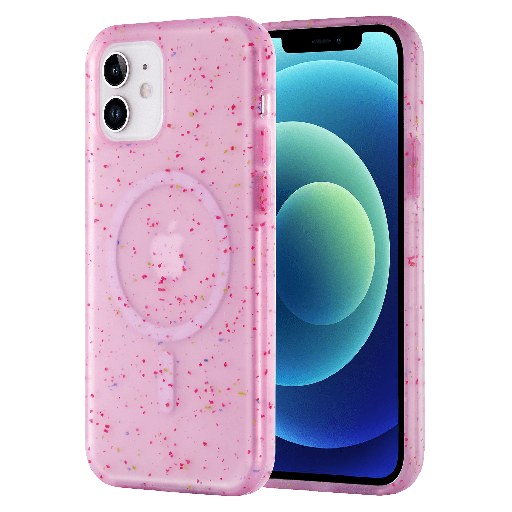 [AA-IPH12-MAGJELLY-PURP] Ampd - Jelly Confetti Soft Shell Magsafe Case For Apple Iphone 12  /  Iphone 12 Pro - Purple