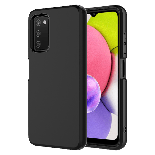 [AA-A03S-CLASSIC-BLK] Ampd - Classic Slim Dual Layer Case For Samsung Galaxy A03s - Black