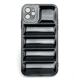 [CS-I14-PSC-BK] Puffer Shiny Case for iPhone 14 - Black