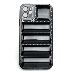 [CS-I14M-PSC-BK] Puffer Shiny Case for iPhone 14 Plus - Black