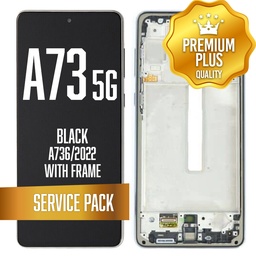 [LCD-A736-WF-SP-BK] LCD Assembly for Samsung Galaxy A73 5G (A736, 2022) With Frame - Black (Service Pack)