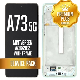 [LCD-A736-WF-SP-GR] LCD Assembly for Samsung Galaxy A73 5G (A736, 2022) With Frame - Mint/ Green (Service Pack)