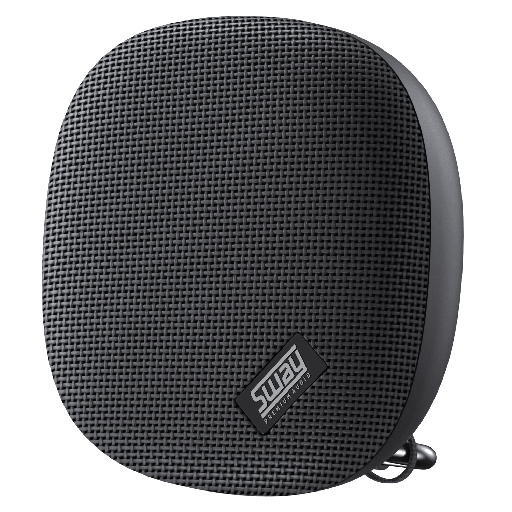 [SWAY-SPLASH-MINIEXTREME] Sway - Splash Extreme Mini Waterproof Bluetooth Speaker - Black