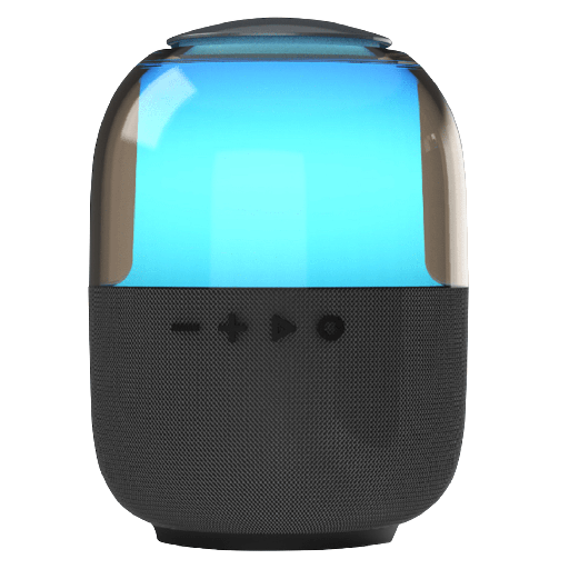 [SWAY-MINIOKE-LEDGO] Sway - Minioke Led Go Bluetooth Karaoke Speaker - Black