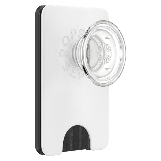 [806926] Popsockets - Magsafe Popwallet Plus - White Clear