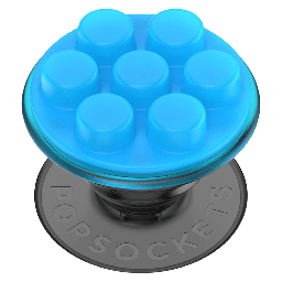 [806894] Popsockets - Popgrip Premium - Electric Blue Popfidget