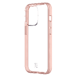 [IPH-2025-RQC] Incipio - Idol Case For Apple Iphone 14 Pro - Rose Quartz And Clear