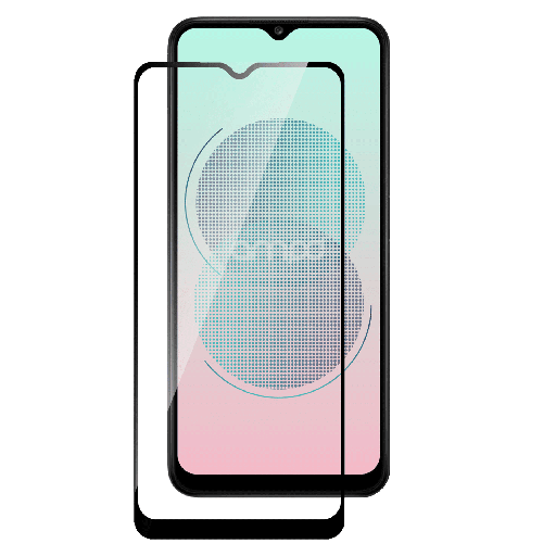 [AA-A03S-3DFULLFACED] Ampd - 3d Glass Screen Protector For Samsung Galaxy A03s - Clear
