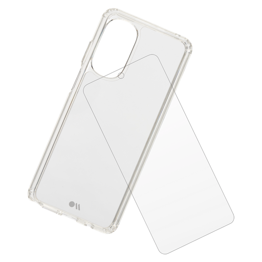 [CM048444] Case-mate - Protection Pack Tough Case And Glass Screen Protector For Motorola Moto G Stylus 5g 2022  /  Moto G Stylus 2022 - Clear