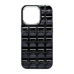 [CS-I14PM-GVC-BK] Groovy Shiny Case for iPhone 14 Pro Max - Black