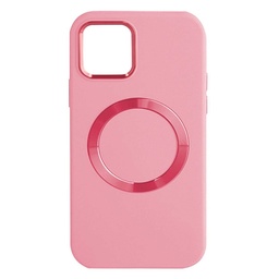 [CS-I14PM-SMS-PN] Silicon Magsafe Case for iPhone 14 Pro Max - Pink