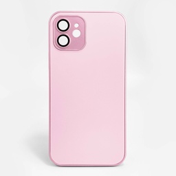 [CS-I12-GSC-PN] Glass Magesafe Case for iPhone 12 / 12 Pro - Pink
