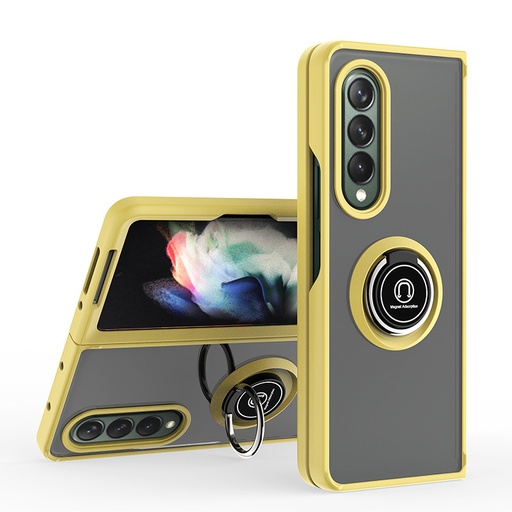 [CS-FD5-MTR-YL] Matte Ring Case for Z Fold 5 - Yellow