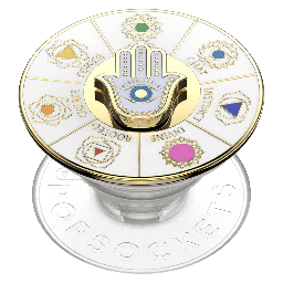 [806073] Popsockets - Popgrip Premium - Enamel Spinner Chakras