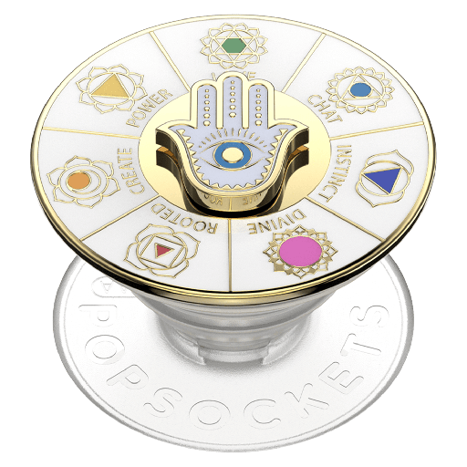 [806073] Popsockets - Popgrip Premium - Enamel Spinner Chakras