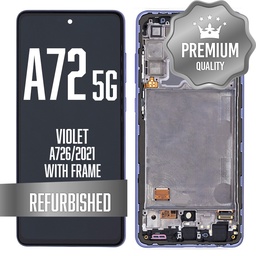 [LCD-A726-WF-VI] LCD Assembly for Galaxy A72 5G (A726/2021) with Frame - Violet (Refurbished)