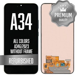 [LCD-A34-ALL] LCD Assembly for Galaxy A34 (A346/2023) without Frame - All Color (Refurbished)
