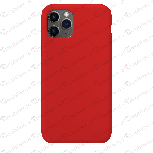 [CS-I15-PMS-RD] Premium Silicone Case for iPhone 16e / 15 / 14 / 13 - Red