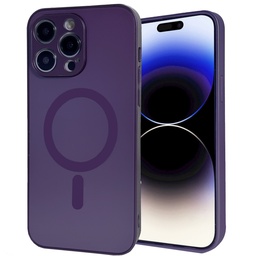 [CS-I15-MHP-DPU] Magsafe Hard Protector Case for iPhone 15 - Dark Purple