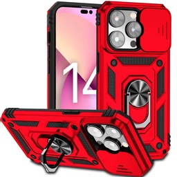 [CS-I15P-TTC-RD] Titan Case for iPhone 15 Pro - Red