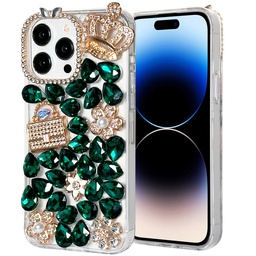 [CS-I15M-DCC-M7] Diamond Crown Case for iPhone 15 Plus - M7