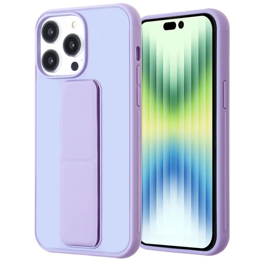 [CS-I15M-WSC-LPU] Wrist Strap Case for iPhone 15 Plus - Light Purple