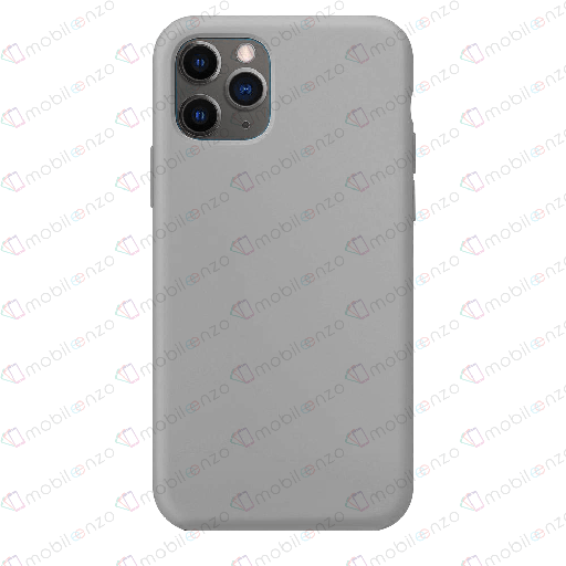 [CS-I15M-PMS-GY] Premium Silicone Case for iPhone 15 Plus - Gray