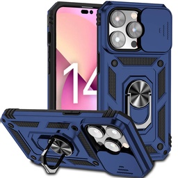 [CS-I15PM-TTC-DBL] Titan Case for iPhone 15 Pro Max - Dark Blue