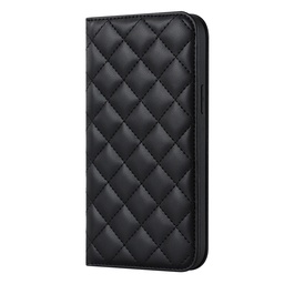 [CS-I15PM-MPWC-BK] Magnet Puffer wallet Case wit Magsafe for iPhone 15 Pro Max - Black