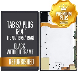 [LCD-TS7P-BK] LCD Assembly for Samsung Galaxy Tab S7 Plus 12.4" (T970 / T975 / T976) Without Frame - Black (Refurbished)