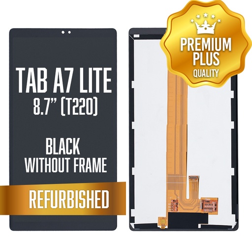 [LCD-TA7L-WIFI-BK] LCD Assembly for Samsung Galaxy Tab A7 Lite 8.7" (T220) - WiFi Without Frame - Black (Refurbished)