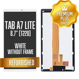 [LCD-TA7L-WIFI-WH] LCD Assembly for Samsung Galaxy Tab A7 Lite 8.7" (T220) Without Frame - White (Refurbished)
