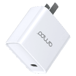 [AA-CPORTWALL20W-WHT] Ampd - Volt Plus Pd Fast Charge Type C Wall Charger 20w - White