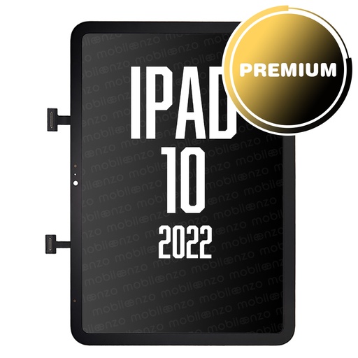 [DGT-IP10-PM-BK] Digitizer for iPad 10 (2022) / iPad 11 (2025) (Wifi & Cellular Version) - Black (Premium Plus - Refurbished)