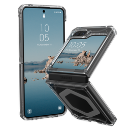[214214114333] Urban Armor Gear Uag - Plyo Pro Case For Samsung Galaxy Z Flip5 - Ice And Silver