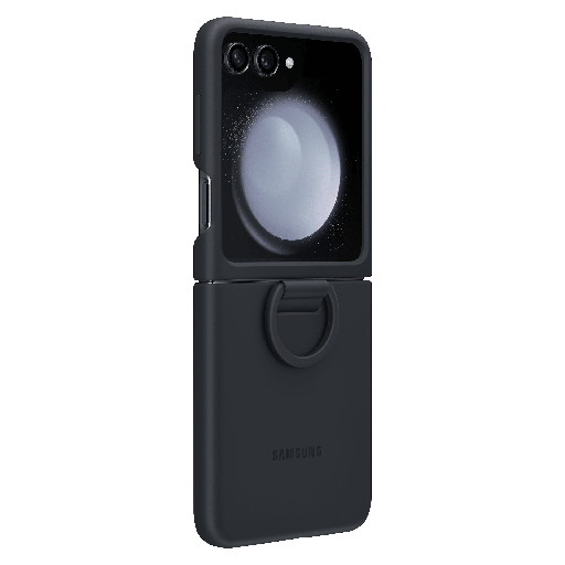 [EF-PF731TNEGUS] Samsung - Silicone Case With Ring For Samsung Galaxy Z Flip5 - Indigo