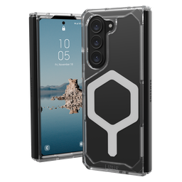 [214215114333] Urban Armor Gear Uag - Plyo Pro Case For Samsung Galaxy Z Fold5 - Ice And Silver