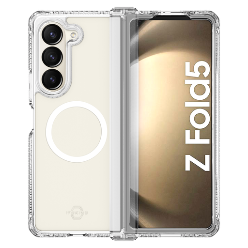 [SGQ5-SUMHI-TRSP] Itskins - Supremer Hinge Magsafe Case For Samsung Galaxy Z Fold5 - Transparent