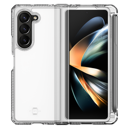 [SGQ5-SUPHI-TRPE] Itskins - Supremer Clear Hinge Case With Pen Holder For Samsung Galaxy Z Fold5 - Transparent