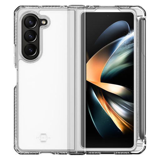 [SGQ5-SUPHI-TRPE] Itskins - Supremer Clear Hinge Case With Pen Holder For Samsung Galaxy Z Fold5 - Transparent