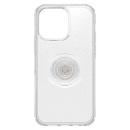 [77-88826] Otterbox - Otter  Pop Symmetry Clear Case With Popgrip For Apple Iphone 14 Pro Max  - Stardust Pop