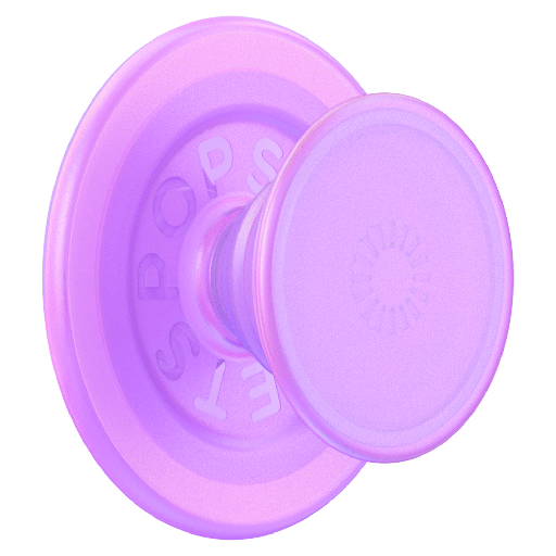 [806892] Popsockets - Popgrip Magsafe Circle - Translucent Opalescent Pink