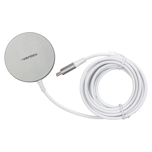 [MC10-SLV262632] Ventev - 10ft Alloy 15w Wireless Magnetic Charger - Silver