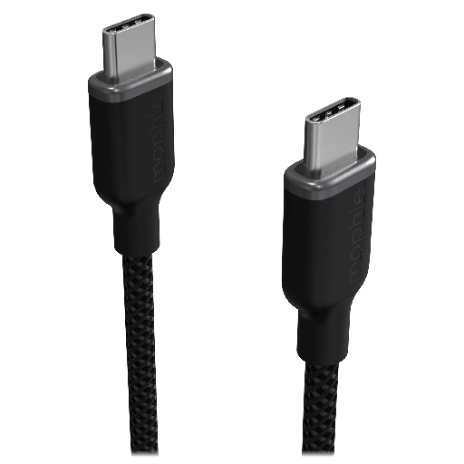 [409911483] Mophie - Usb C To Usb C Cable 10ft - Black